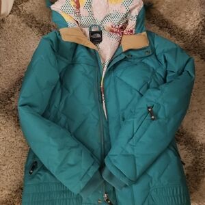 The North Face Turquoise Ski Jacket
